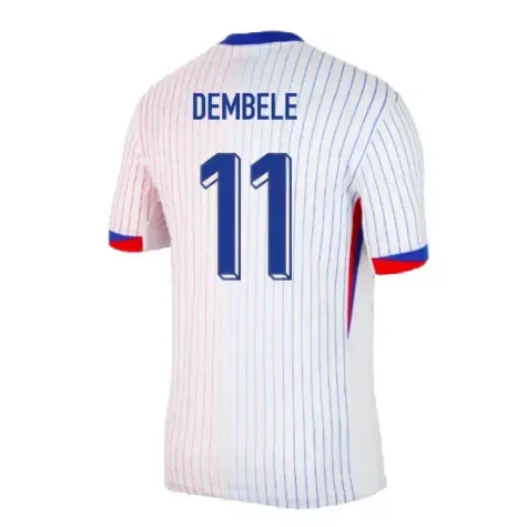 Kid's O.DEMBELE France 2024/25 Away Shirt