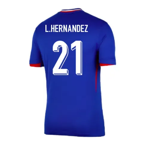 Kid's L.HERNANDEZ France 2024/25 Home Shirt
