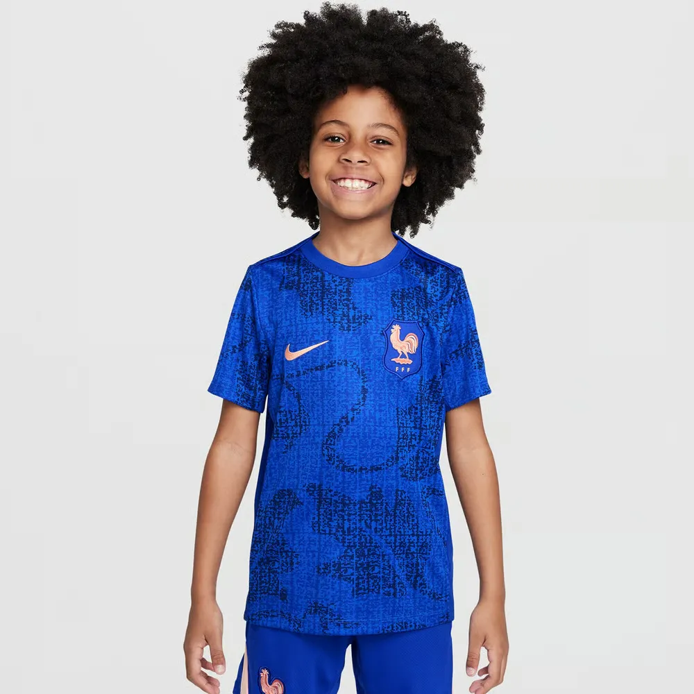 Kid's France 2025 Third Pre Match Shirt
