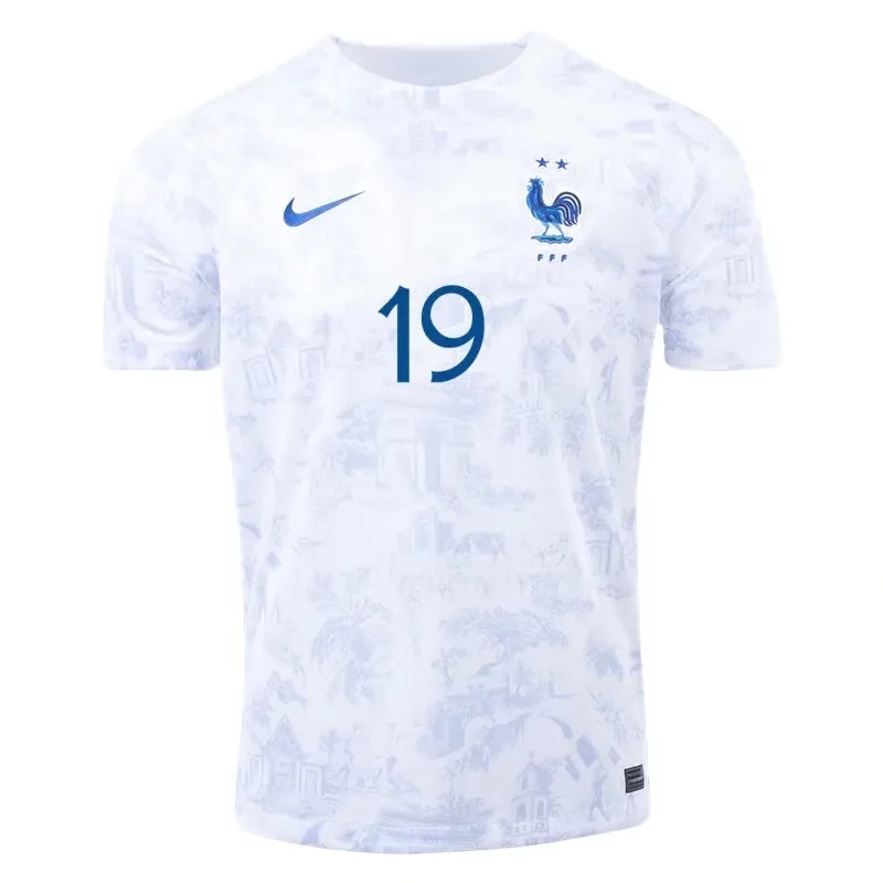 Karim Benzema #19 France Away Jersey World Cup 2022 - Image 2