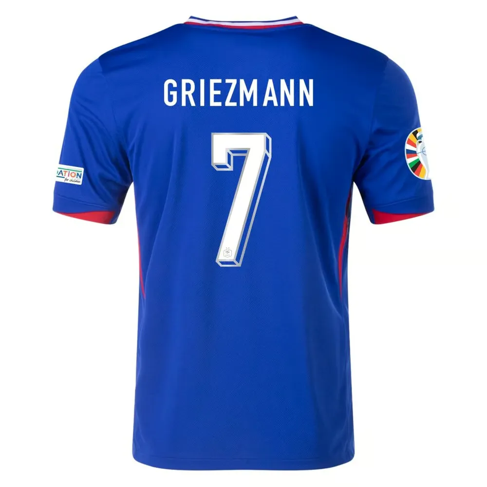 Antoine Griezmann #7 France Home Jersey EURO 2024