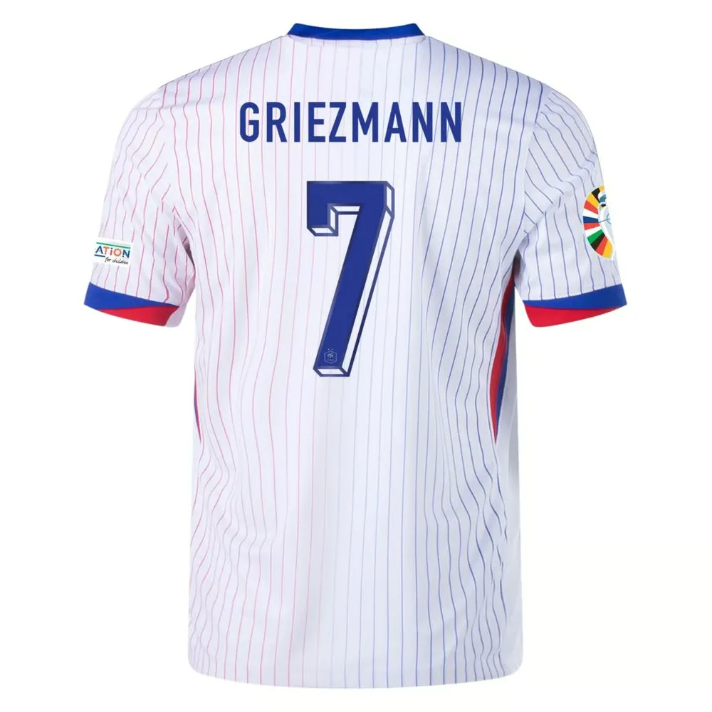 Antoine Griezmann #7 France Away Jersey EURO 2024