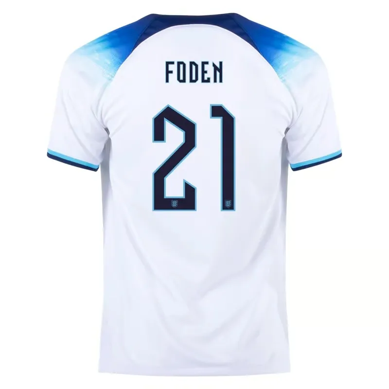 Phil Foden #21 England Home Jersey World Cup 2022