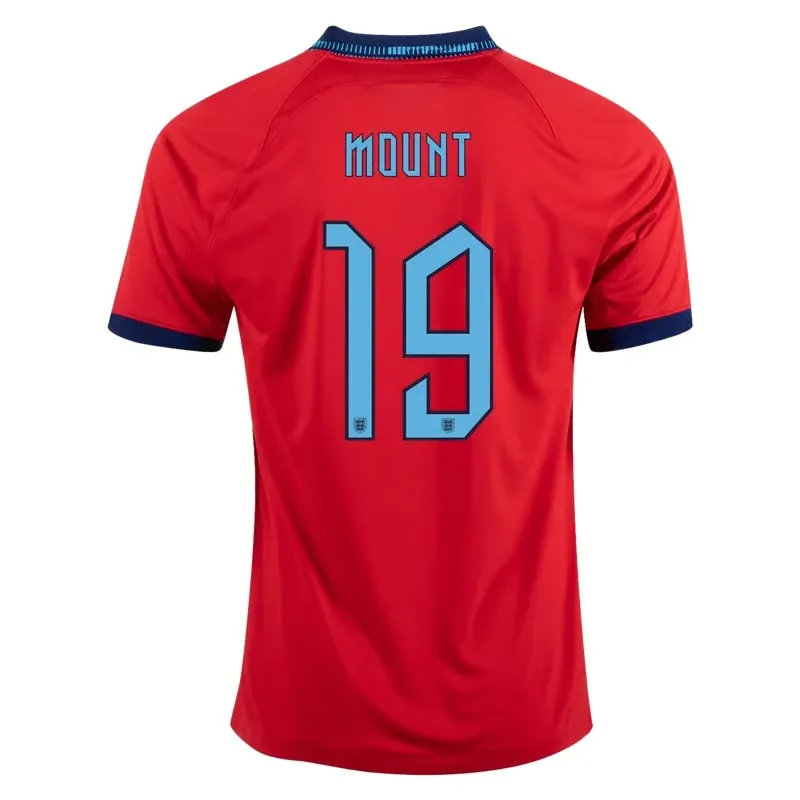 Mason Mount #19 England Away Jersey World Cup 2022