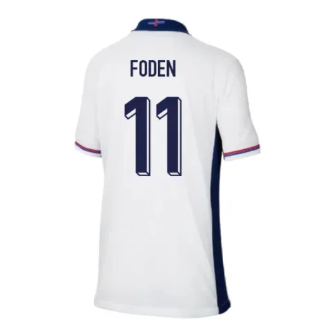 Kid's FODEN England 2024/25 Home Shirt