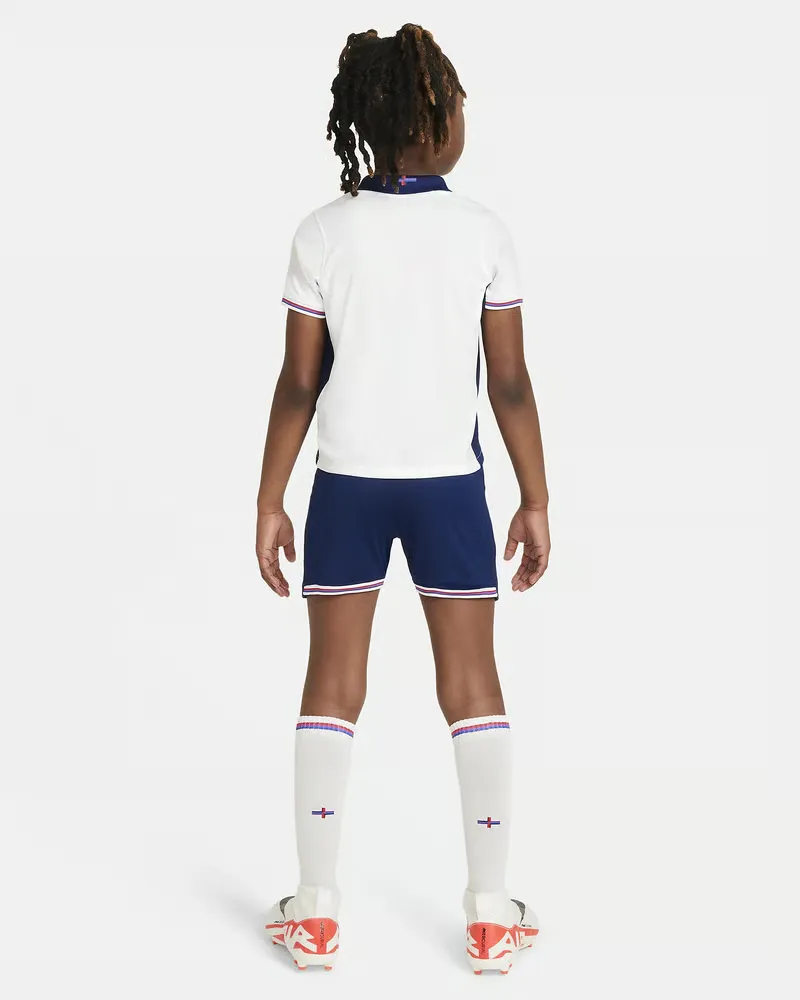 Kid's England Home Jersey+Shorts EURO 2024 - Image 6
