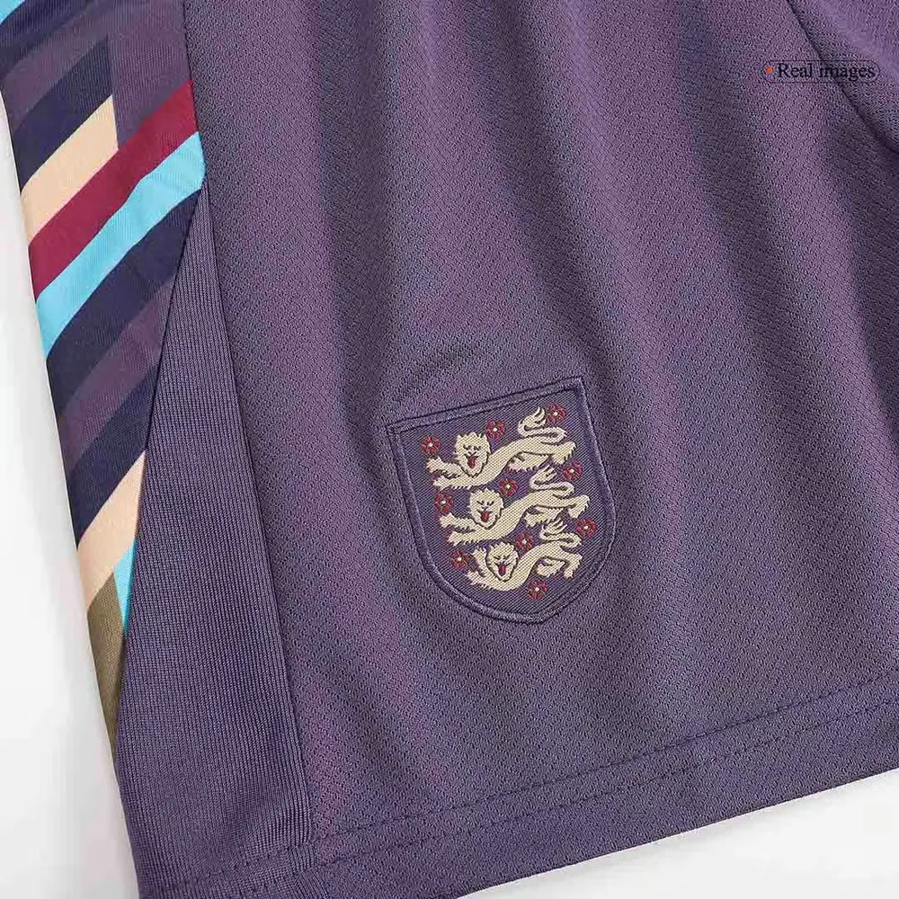 Kid's England Away Jersey+Shorts EURO 2024 - Image 6