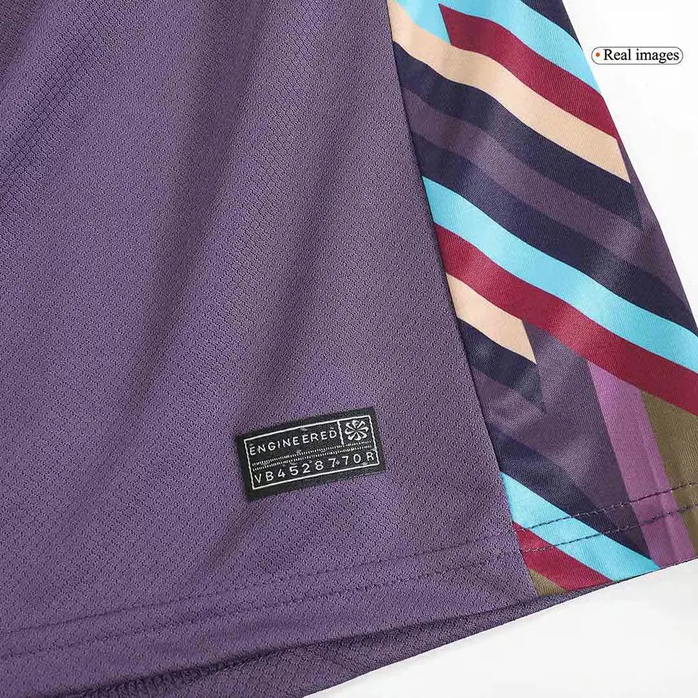 Kid's England Away Jersey+Shorts EURO 2024 - Image 8