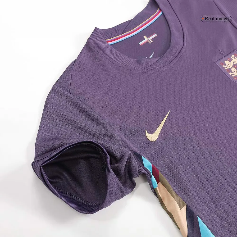 Kid's England Away Jersey+Shorts EURO 2024 - Image 4