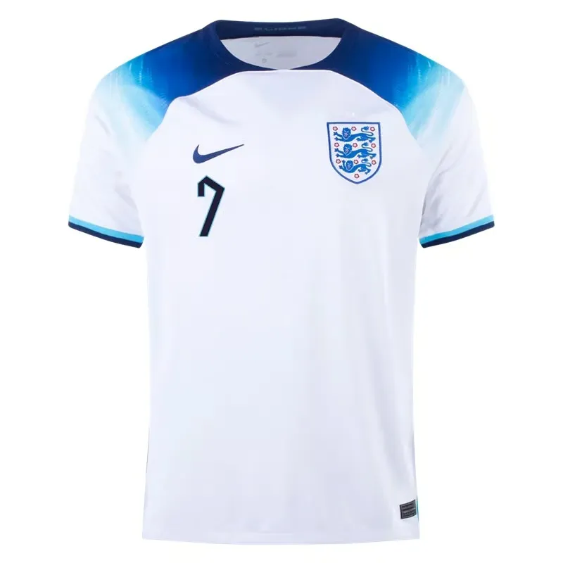 Jadon Sancho #7 England Home Jersey World Cup 2022 - Image 2