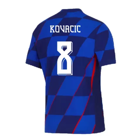 Kid's KOVACIC Croatia 2024/25 Away Shirt