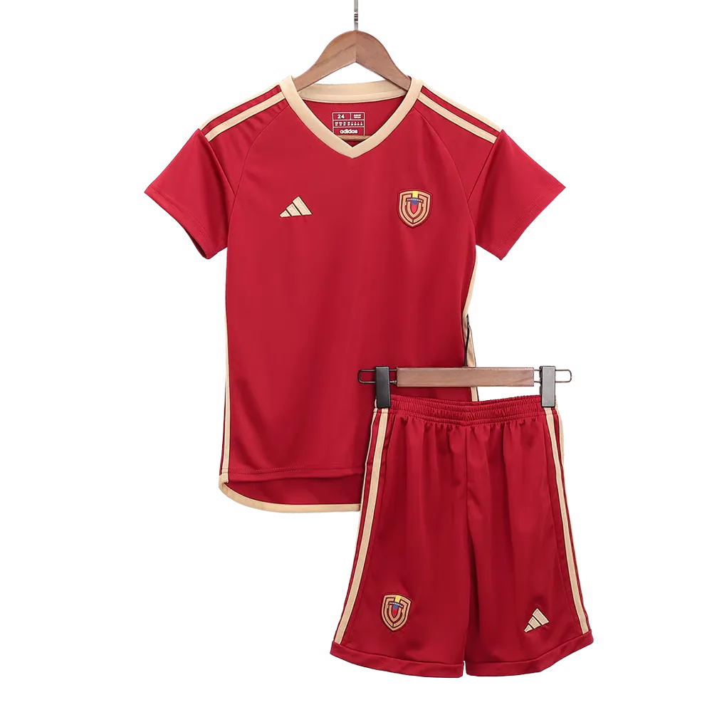 Kid's Venezuela Home Jersey+Shorts Copa America 2024
