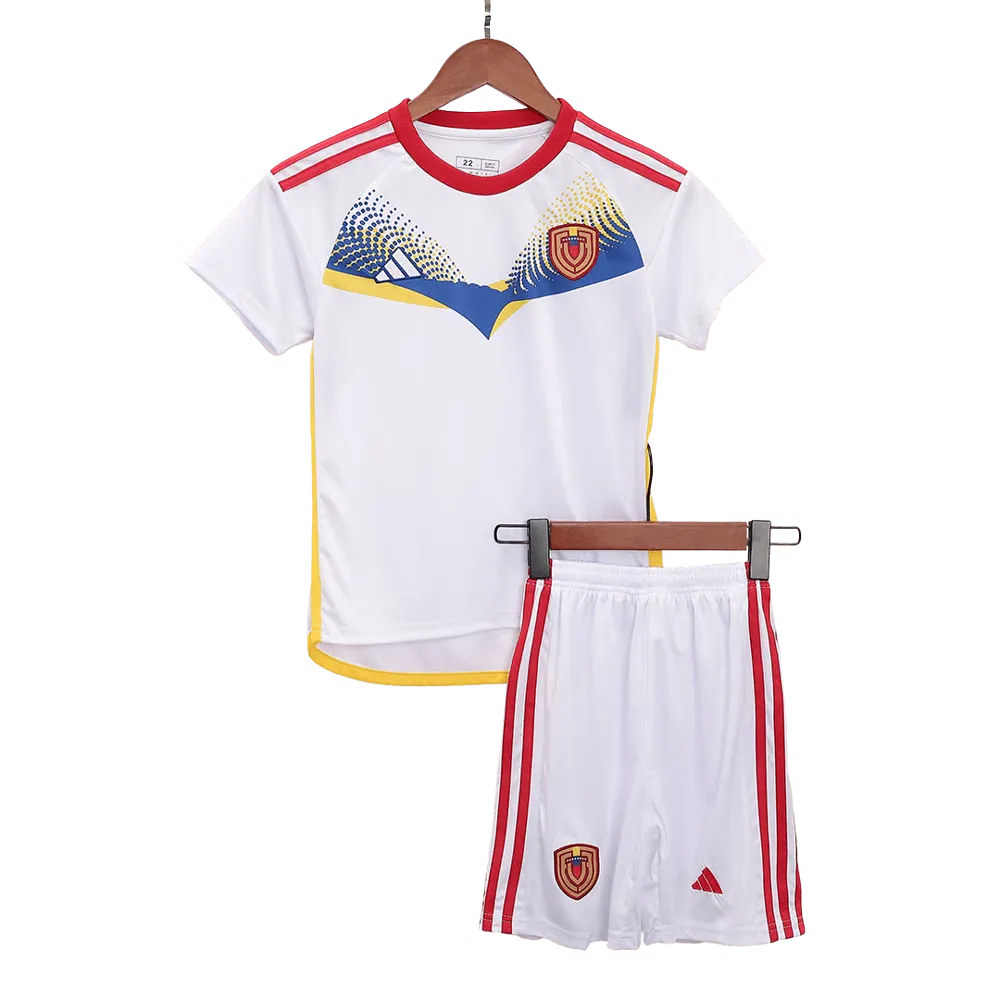 Kid's Venezuela Away Jersey+Shorts Copa America 2024
