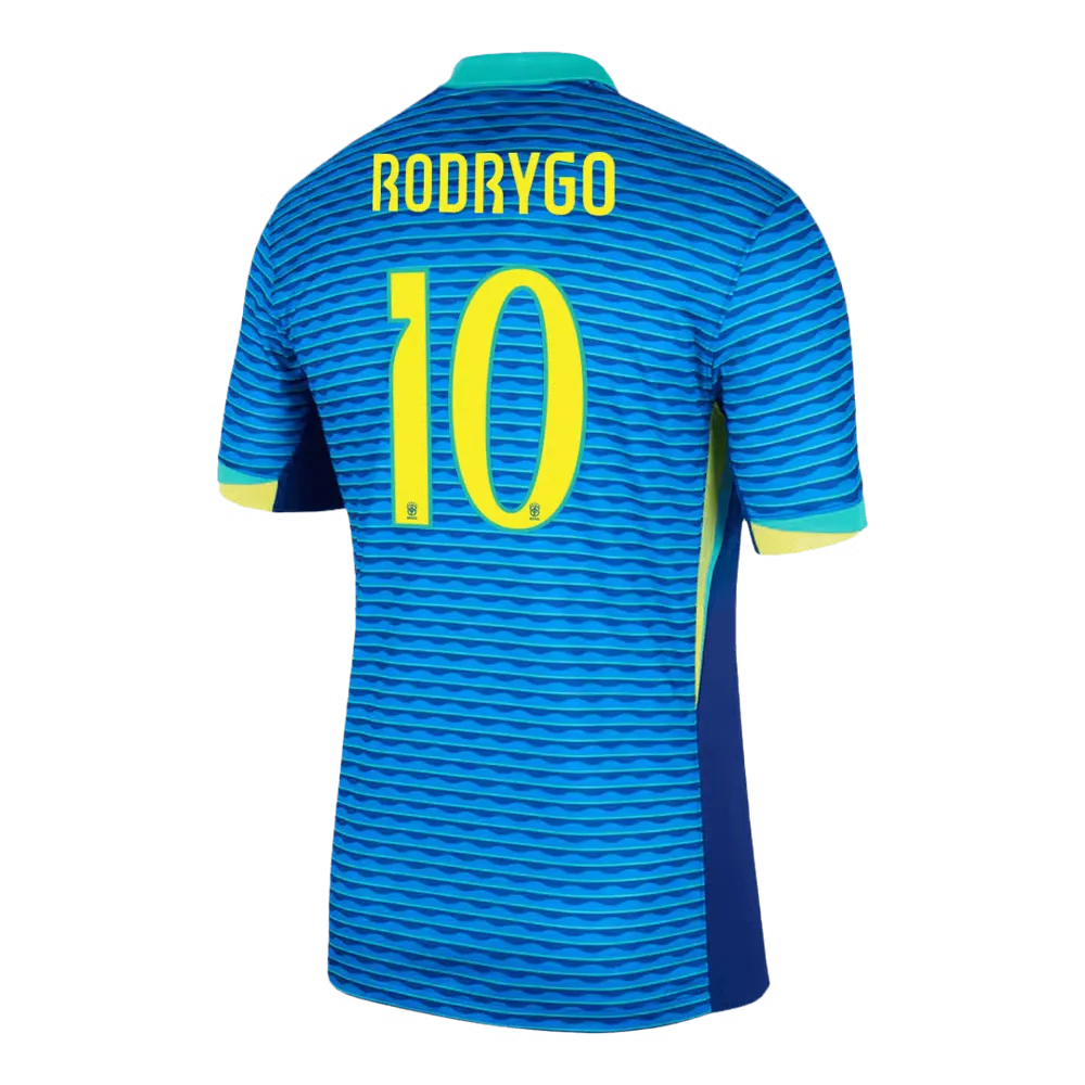 RODRYGO #10 Brazil Away Jersey Copa America 2024