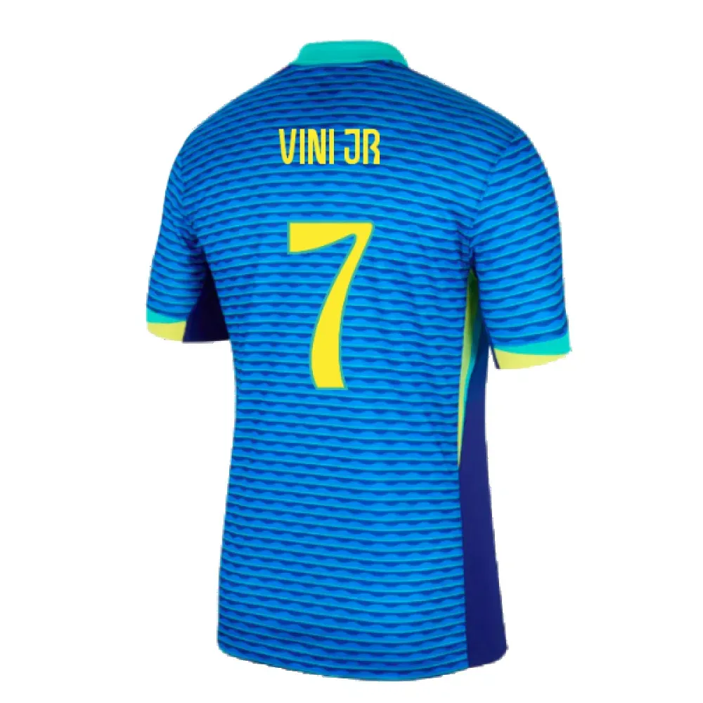 Kid's VINI JR. Brazil 2024 Away Shirt