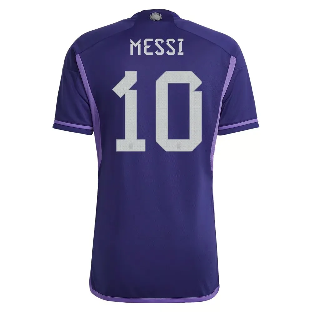 Lionel Messi #10 Argentina Away Jersey World Cup 2022