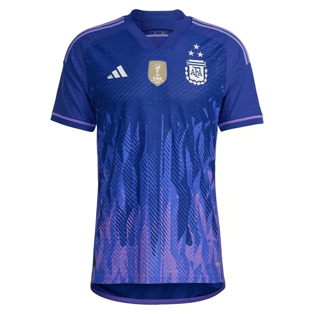 Argentina 3 Stars Player Version Away Jersey World Cup 2022