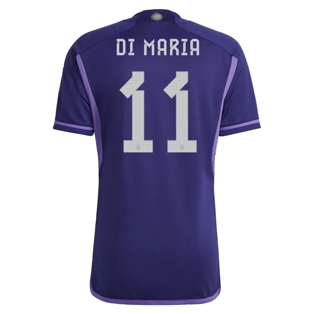 Angel Di Maria #11 Argentina Away Jersey World Cup 2022