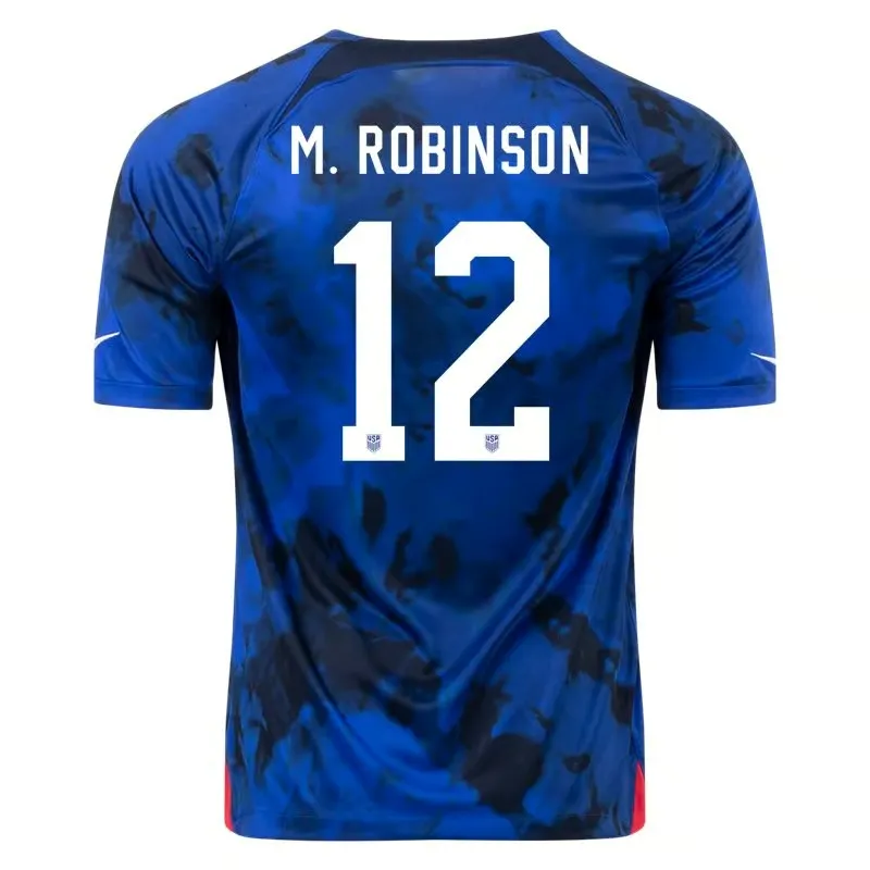 Miles Robinson #12 USMNT Away Jersey World Cup 2022