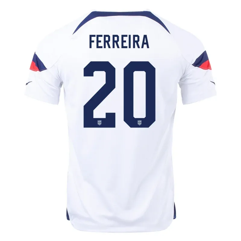 Jesus Ferreira #20 USMNT Home Jersey World Cup 2022