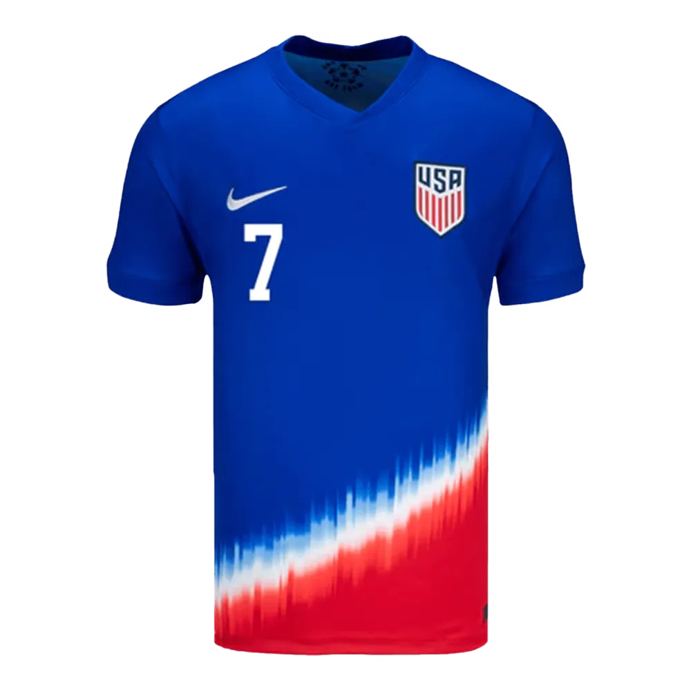 Giovanni Reyna #7 USMNT Away Jersey Copa America 2024 - Image 2