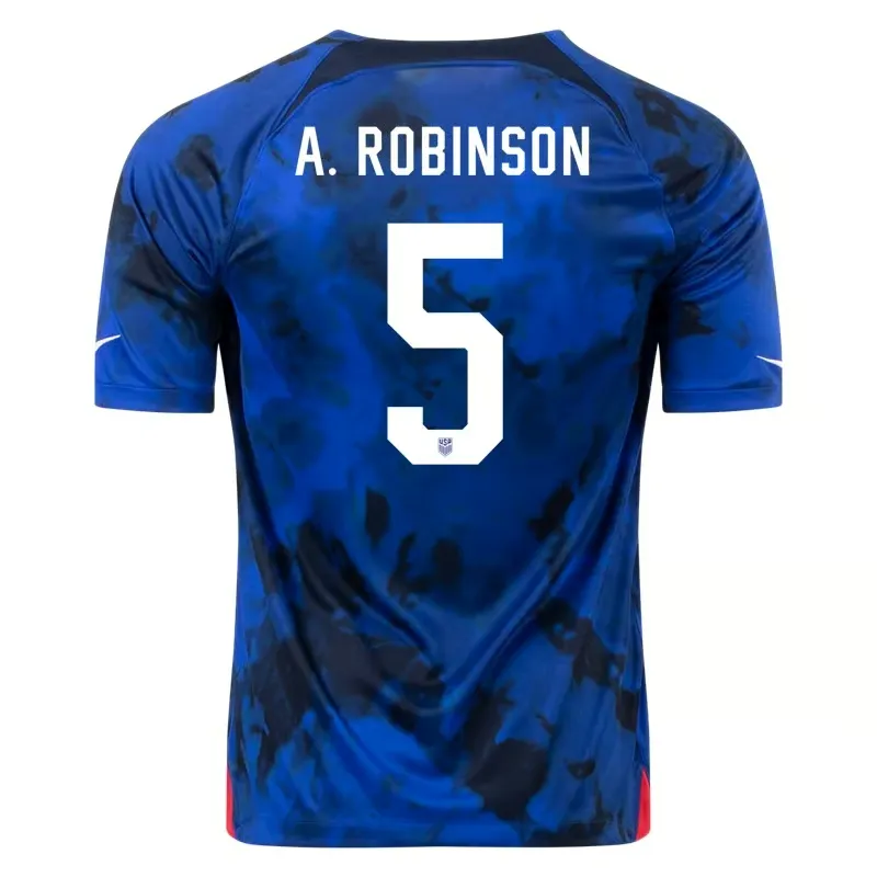 Antonee Robinson #5 USMNT Away Jersey World Cup 2022