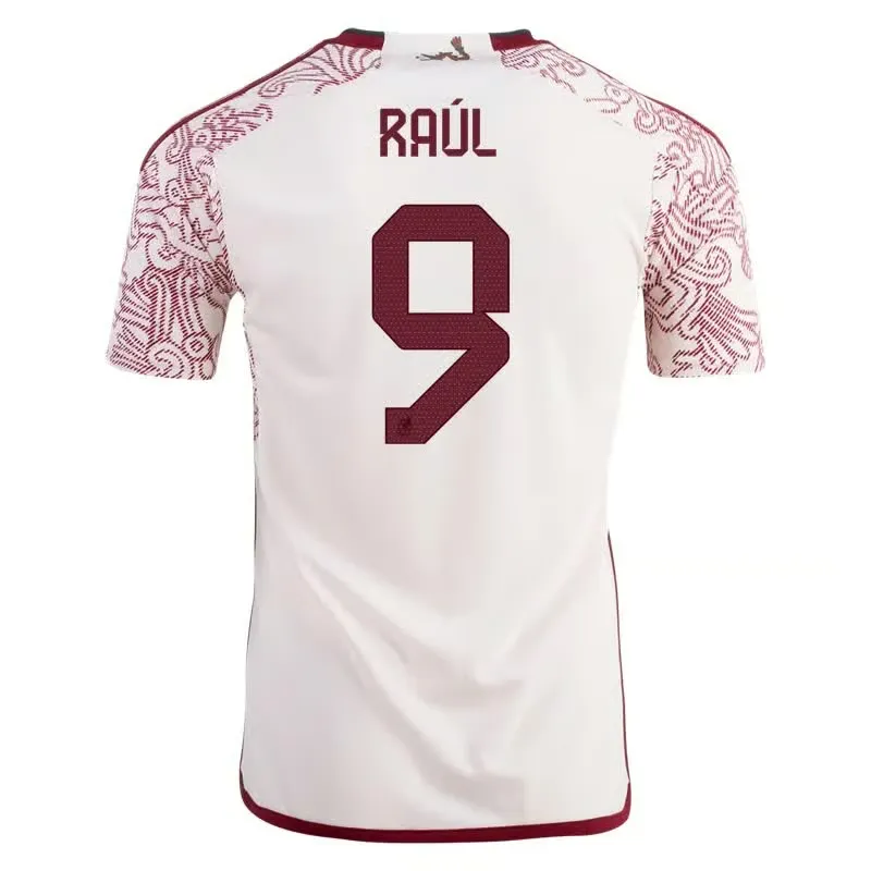 Raul Jimenez #9 Mexico Away Jersey World Cup 2022