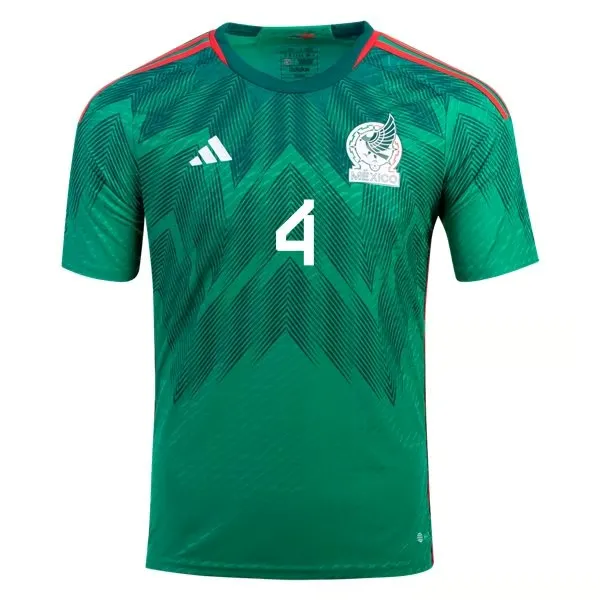 Rafael Marquez #4 Mexico Home Jersey World Cup 2022 - Image 2