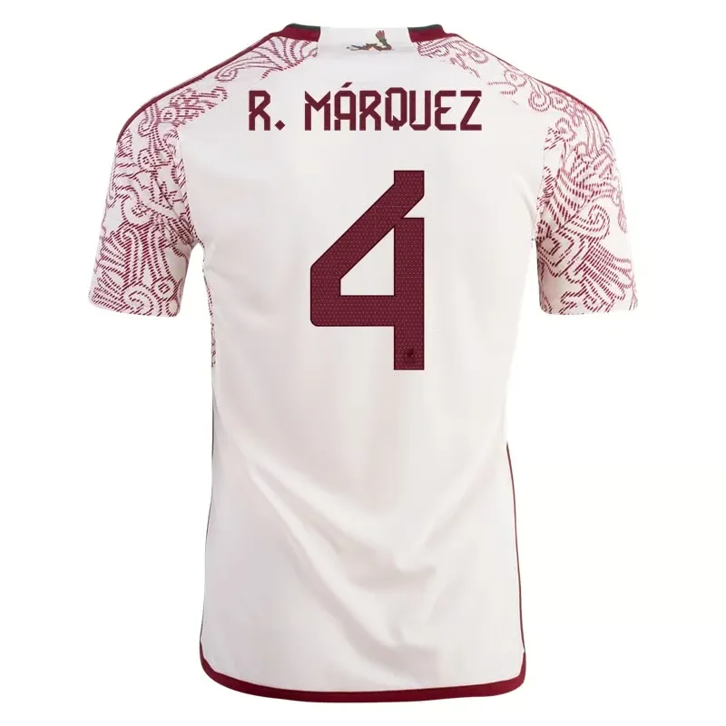Rafael Marquez #4 Mexico Away Jersey World Cup 2022