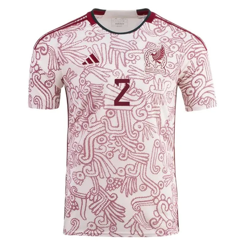 Nestor Araujo #2 Mexico Away Jersey World Cup 2022 - Image 2