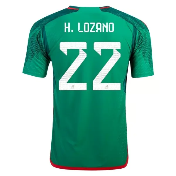 Hirving Lozano #22 Mexico Home Jersey World Cup 2022