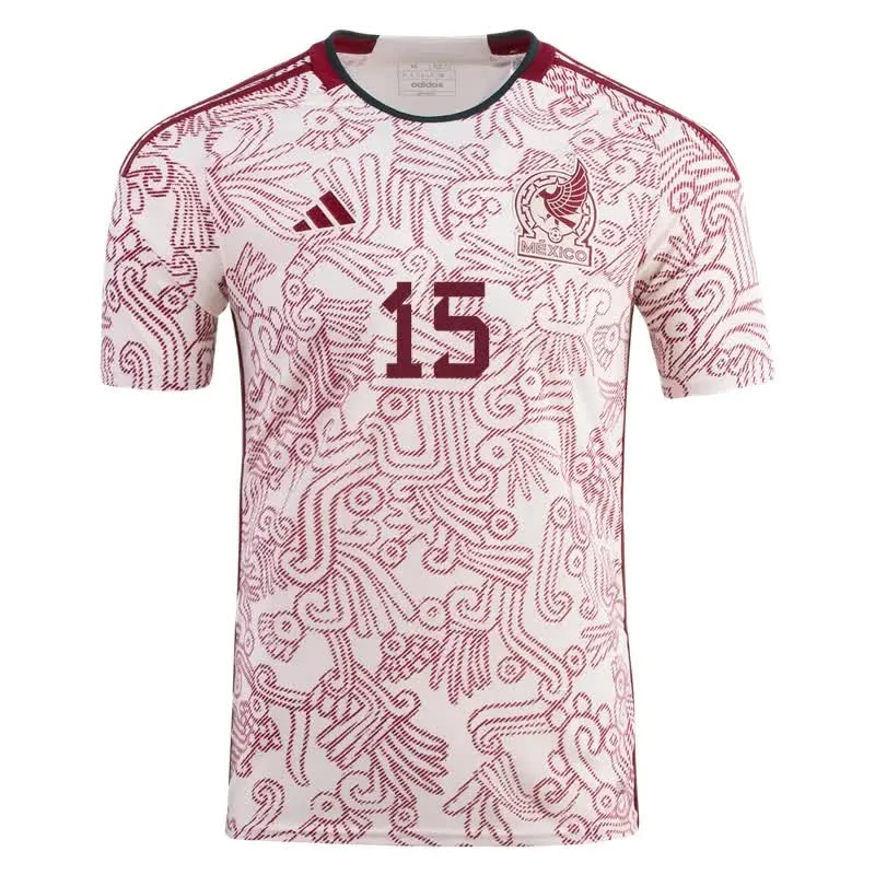 Hector Moreno #15 Mexico Away Jersey World Cup 2022 - Image 2