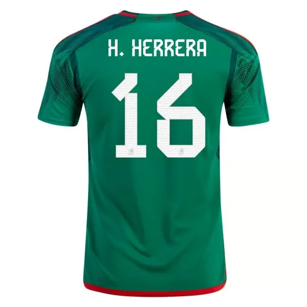 Hector Herrera #16 Mexico Home Jersey World Cup 2022