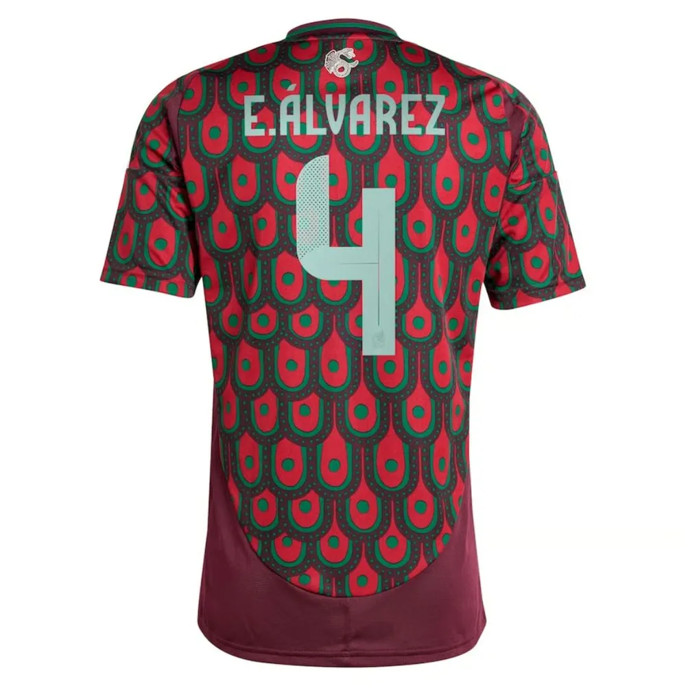 Edson Alvarez #4 Mexico Home Jersey Copa America 2024