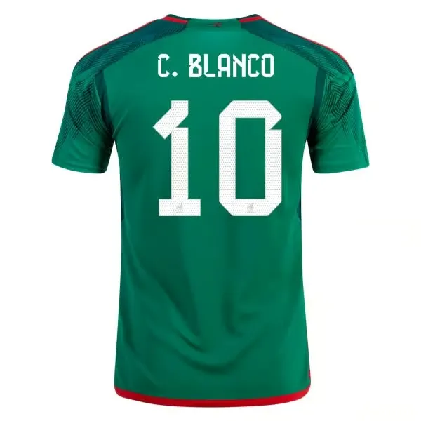 Cuauhtemoc Blanco #10 Mexico Home Jersey World Cup 2022