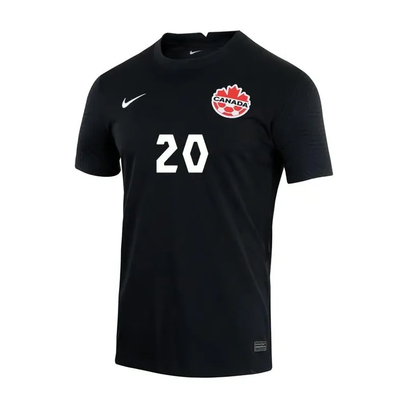 Jonathan David #20 Canada Third Jersey World Cup 2022 - Image 2