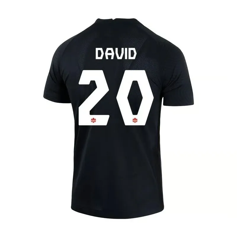 Jonathan David #20 Canada Third Jersey World Cup 2022