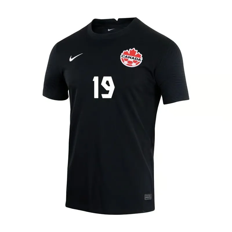 Alphonso Davies #19 Canada Third Jersey World Cup 2022 - Image 2