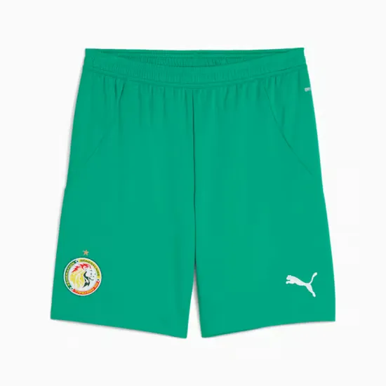 Kid's Senegal 2025 Home Shorts - Green