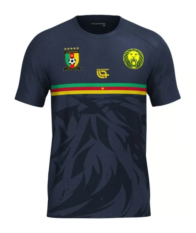 Men's Cameroon 2025 Third Authentic Training Shirt - Navy
