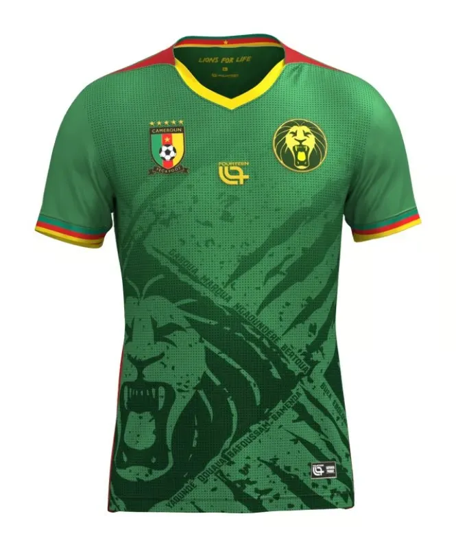 Men's Cameroon 2025 Home Authentic Shirt