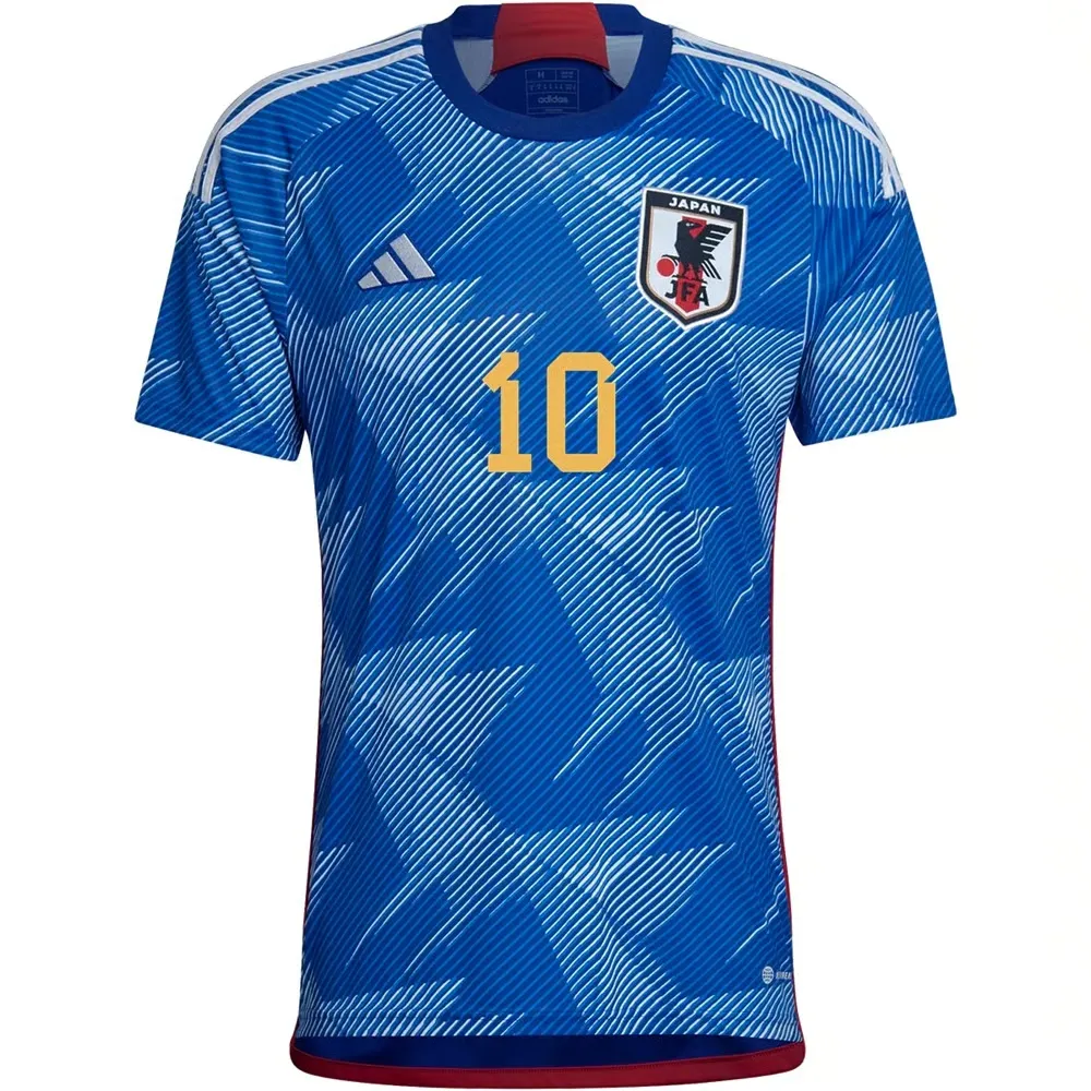 Takumi Minamino #10 Japan Home Jersey World Cup 2022 - Image 2