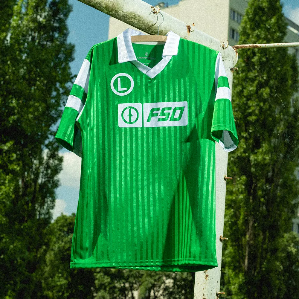 Men's Legia Warszawa 1992/93 Retro Polo Shirt