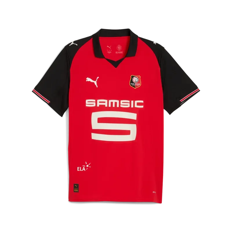 Kid's Rennes 2025/26 Home Shirt