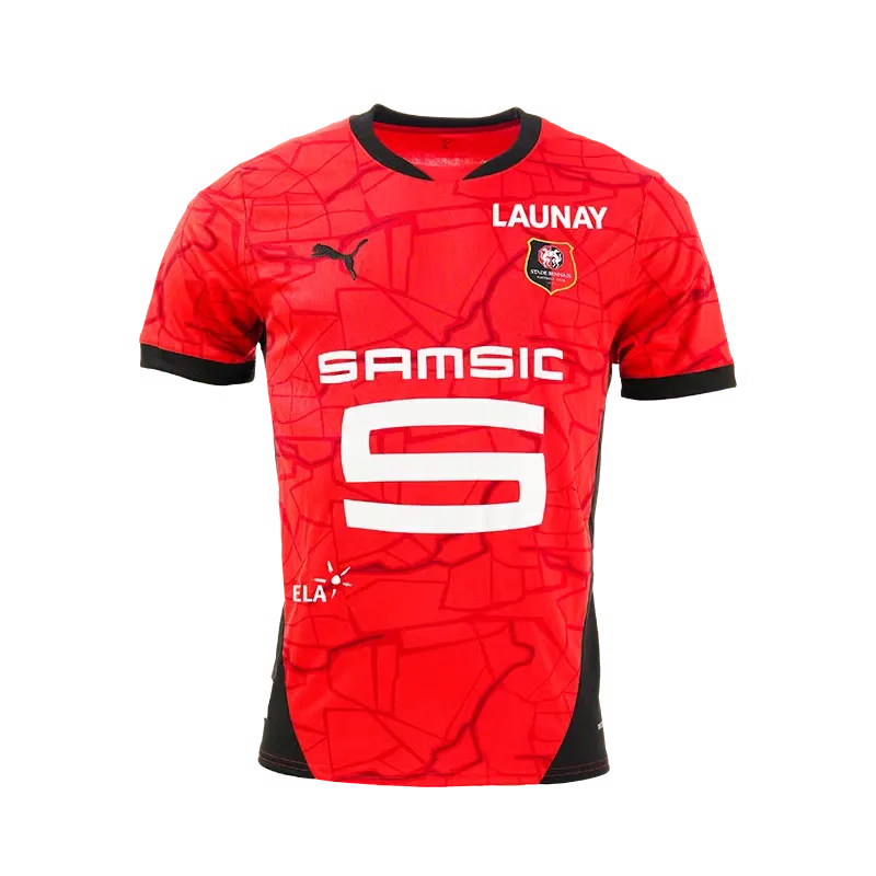 Kid's Rennes 2024/25 Home Shirt