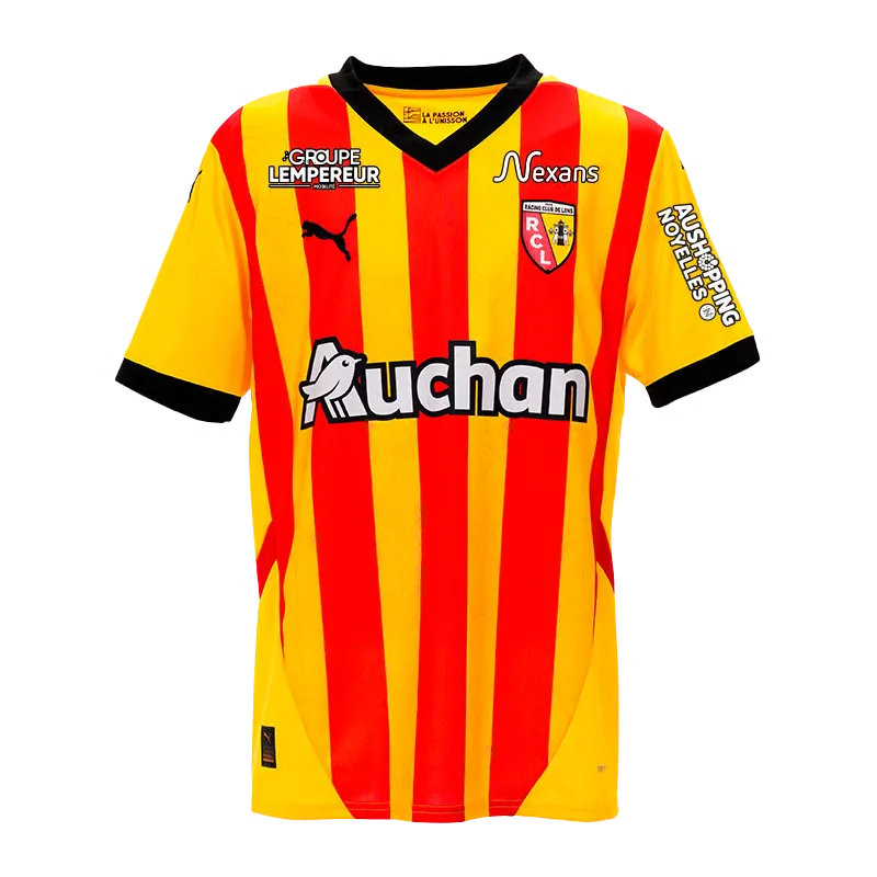 Men's RC Lens 2024/25 Home Authentic Shirt