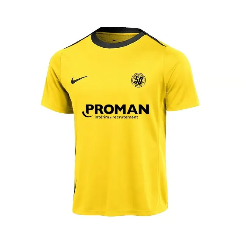Men's Montpellier 2024/25 Third Authentic Training Shirt  -  Yellow
