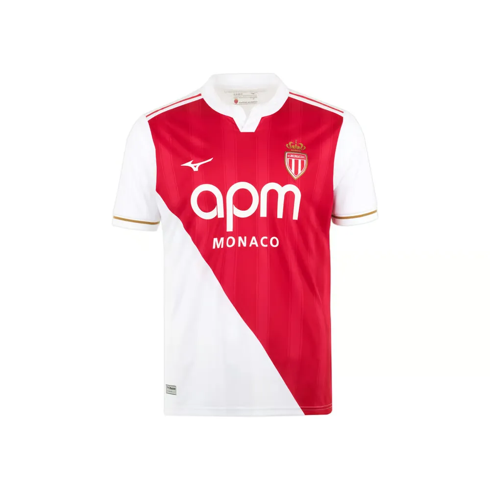 Kid's AS Monaco 2025/26 Home Shirt