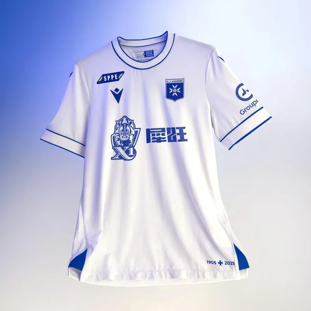Men's AJ Auxerre 2025/26 Home Shirt