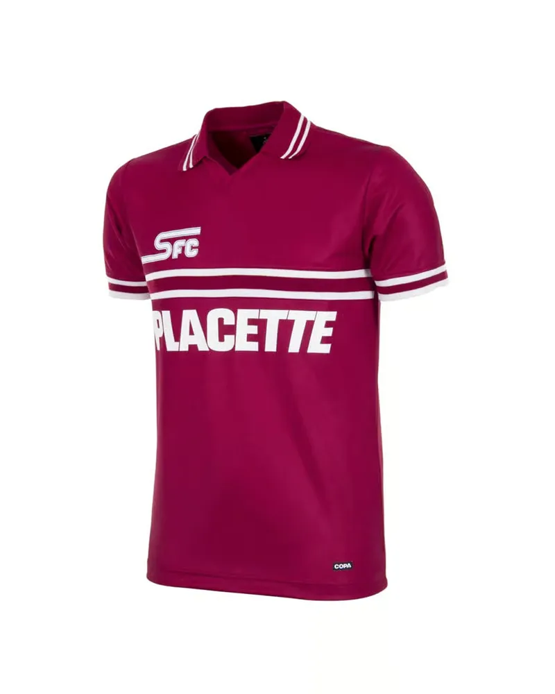 Kid's Servette FC 1984/87 Retro Placette Shirt